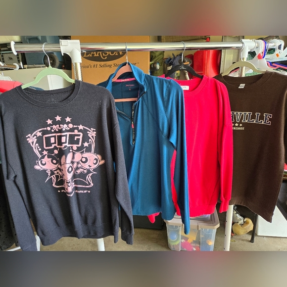 Bundle Of 4 Sweatshirts / Pullovers - Picture 1 of 11